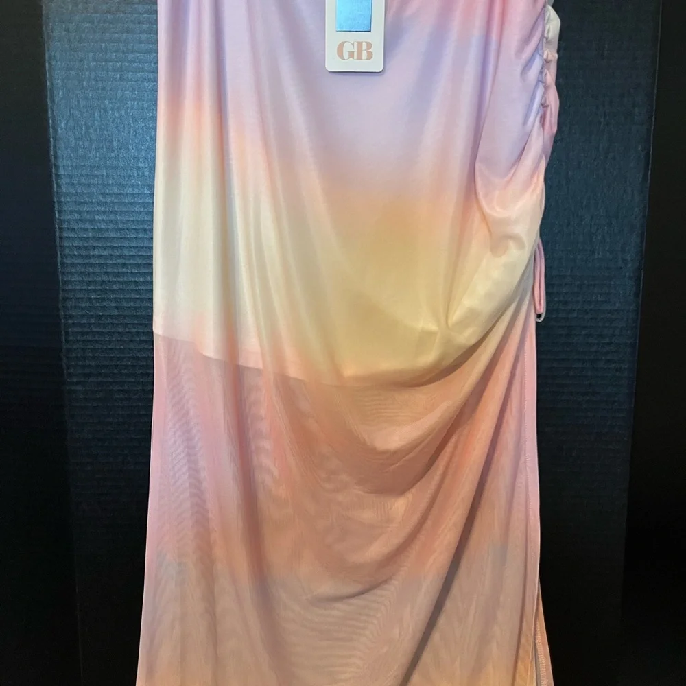 GB Maxi skirt Pink and purple XL NWT - Picture 2 of 6